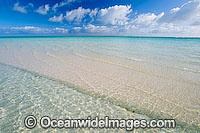 Tidal ripples tropical beach Cocos Islands Photo - Gary Bell