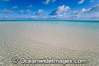 Tidal ripples beach Cocos Islands Photo - Gary Bell
