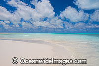 Tropical beach and lagoon Photo - Gary Bell
