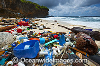 Garbage on beach Photo - Gary Bell