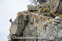 Rock Climbers Beowulf Wall Photo - Gary Bell