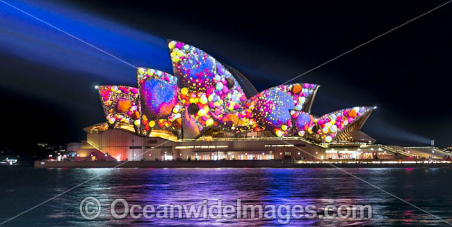 Sydney Opera House Vivid photo