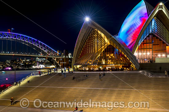 Sydney Opera House Harbour Bridge photo