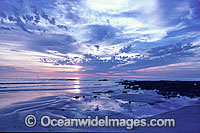 Coastal Seascape. Cable Beach at sunset. Broome, Western Australia, Australia