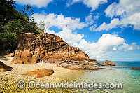 Coastal scene at Blue Pearl One Beach on Hayman Island, Whitsunday Islands, Queensland, Australia
