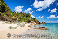 Coastal scene at Bali Hai Island near Hayman Island, Whitsunday Islands, Queensland, Australia