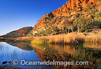 Glen Helen Gorge. MacDonnell Ranges, Central Australia