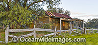 Historic miners cottage. Costerfield, country Victoria, Australia.